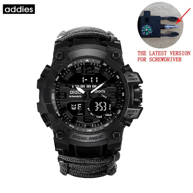 Relojes digitales deportivos militares ADDIES para hombre