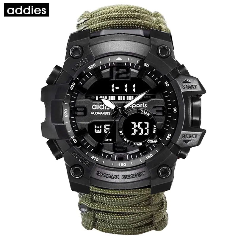 Relojes digitales deportivos militares ADDIES para hombre