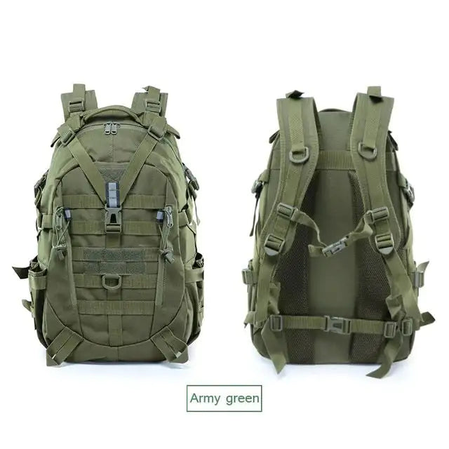 Mochila militar impermeable, bolsa reflectante de supervivencia para senderismo