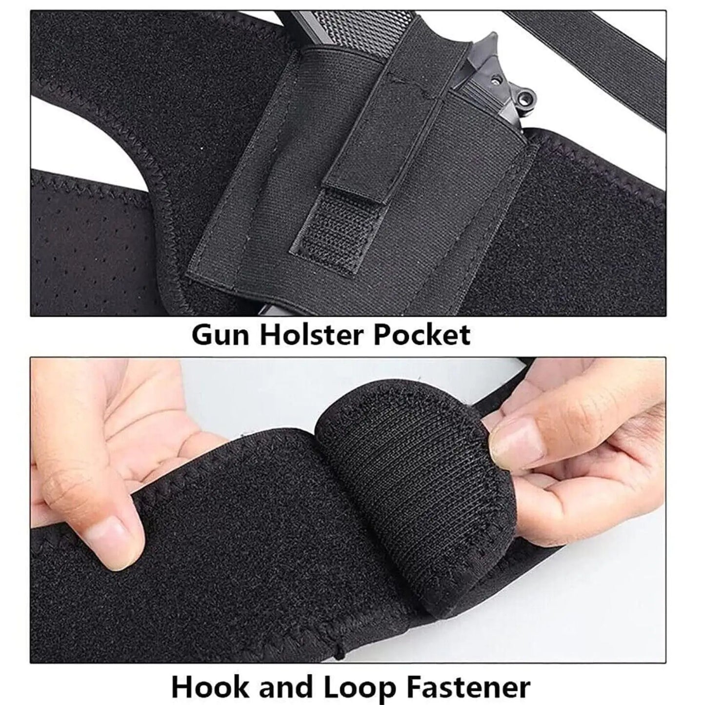 Concealed Carry Shoulder/Waist Pistol Holster