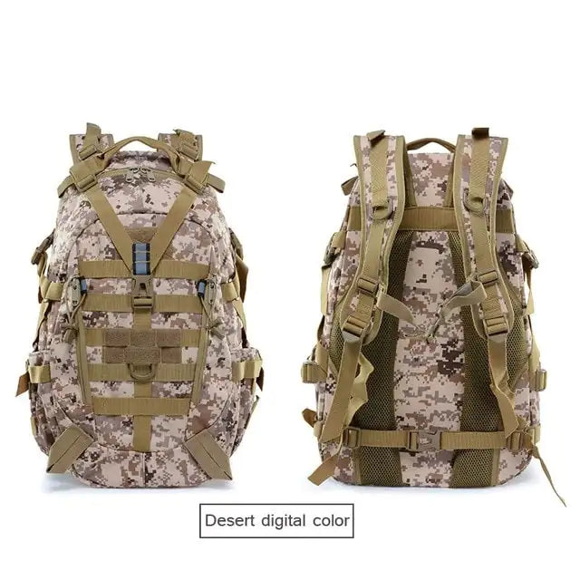 Mochila militar impermeable, bolsa reflectante de supervivencia para senderismo