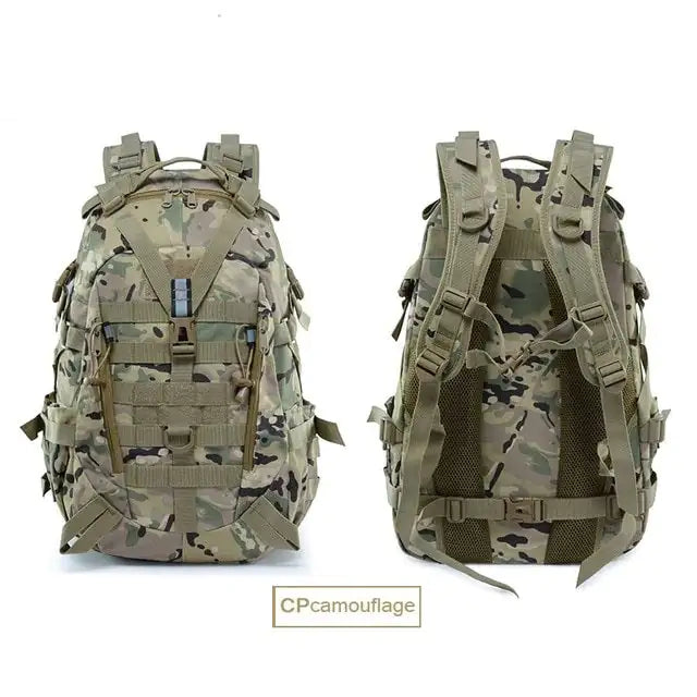 Mochila militar impermeable, bolsa reflectante de supervivencia para senderismo