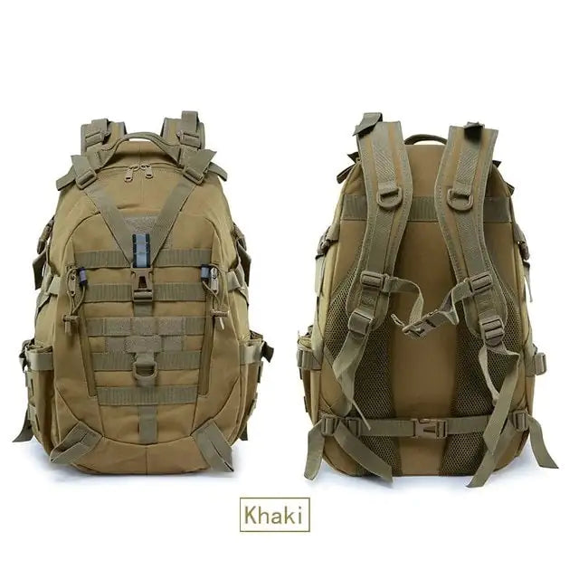 Mochila militar impermeable, bolsa reflectante de supervivencia para senderismo